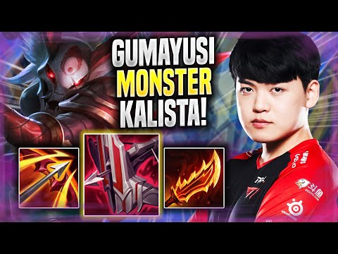 GUMAYUSI IS A MONSTER WITH KALISTA! - T1 Gumayusi Plays Kalista ADC vs Jhin! | Season 2022