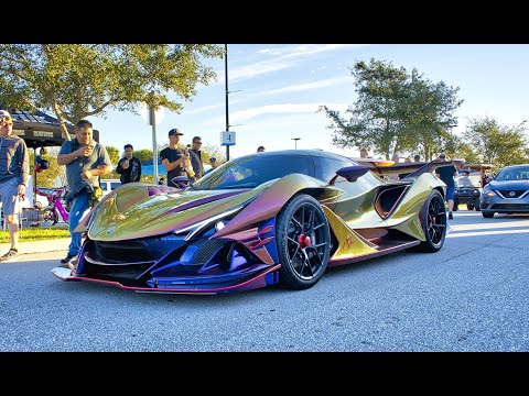 Bugatti Divo,Lamborghini Veneno,Centenario, LaFerrari, Lykan Hypersport Apollo IE Compilation