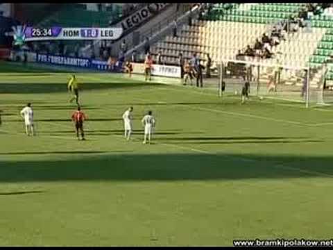 FK Homel - Legia Warszawa 1-1 Iwanski