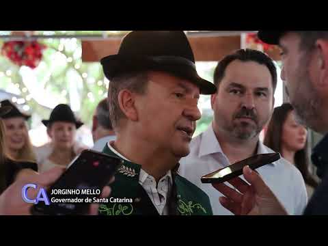 Jorginho Mello anuncia novos investimentos em São Martinho durante a Festa do Produto Colonial