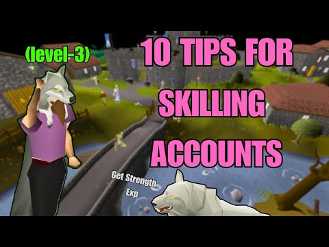 10 Tips for Level-3 Skilling Accounts (OSRS)