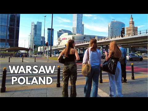 Walking in Warsaw, Poland - Aleje Jerozolimskie / Spacer w Warszawie, Polska