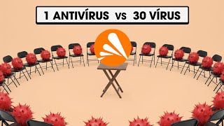 1 ANTIVÍRUS vs 30 VÍRUS | EP 04 - AVAST