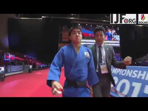 RUSTAM ORUJOV- AN CHANGRIM (73kg semifinal Judo World Championship 2017)
