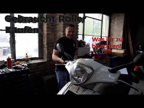 Gebrauchten Roller Kaufen! Was ihr zu beachten habt + Checkliste