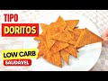 É Tipo DORITOS Mas SAUDÁVEL E ZERO CARBOIDRATOS Fácil Crocante E Delicioso Low Carb