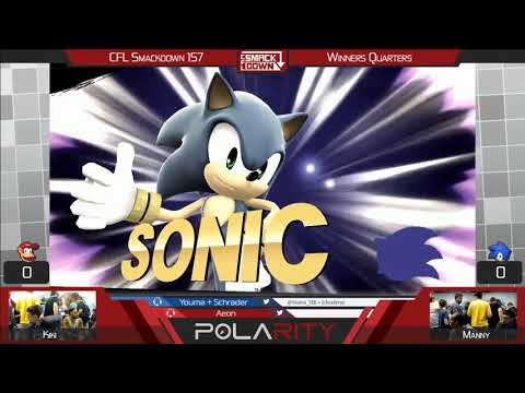 CFL Smackdown 157 WiiU - Kiki (Diddy Kong) vs Manny (Sonic) - Winners Quarters