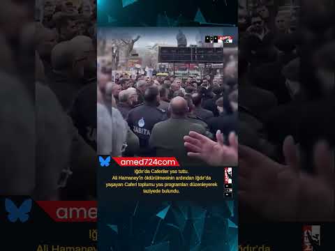 📌 Iğdır’da Caferiler yas tuttu. #amed724 #amed #Iğdır #Hamaney #iran