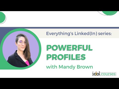 How to Update LinkedIn for Instructional Designers Part 1 - YouTube