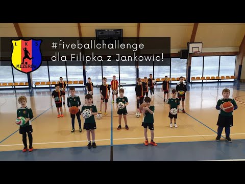 #FiveBallChallenge LKS Mizerów dla Filipka z Jankowic!