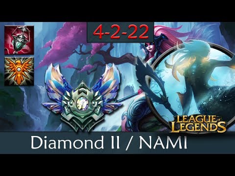 Diamond 2 Nami vs Diamond 1 Sona | League of Legends | Season 7 Gameplay | Turkey
