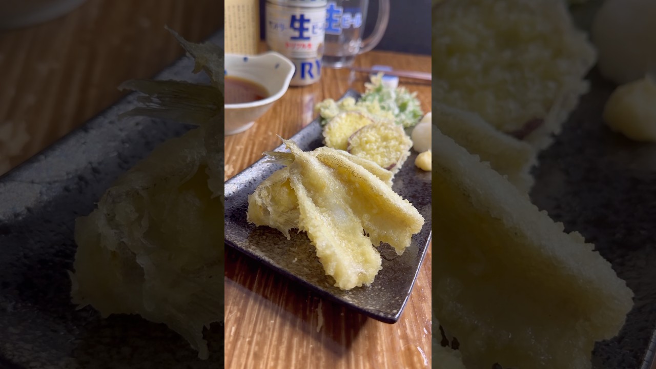 キスの天ぷら #cooking #おうちごはん #魚