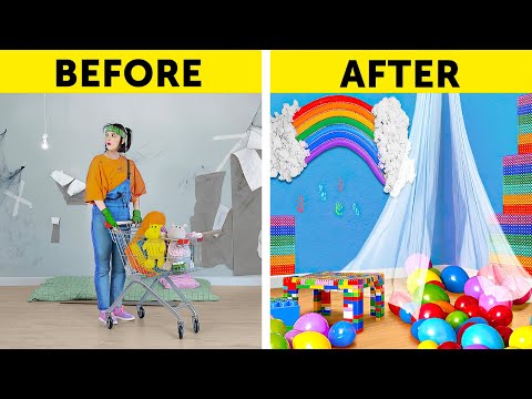 Awesome Room Makeover with Gadgets! *DIY Ideas for your room*