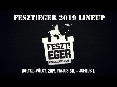 Feszt!Eger 2019 / LINEUP