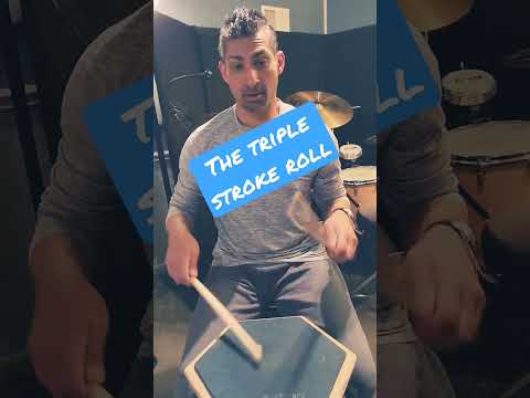 The Triple Stroke Roll #shorts