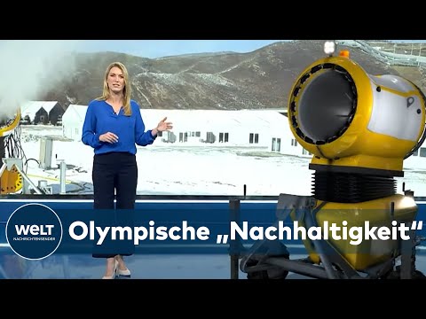 WINTERSPIELE IN PEKING: „Von Nachhaltigkeit sehen wir da nicht mehr viel“