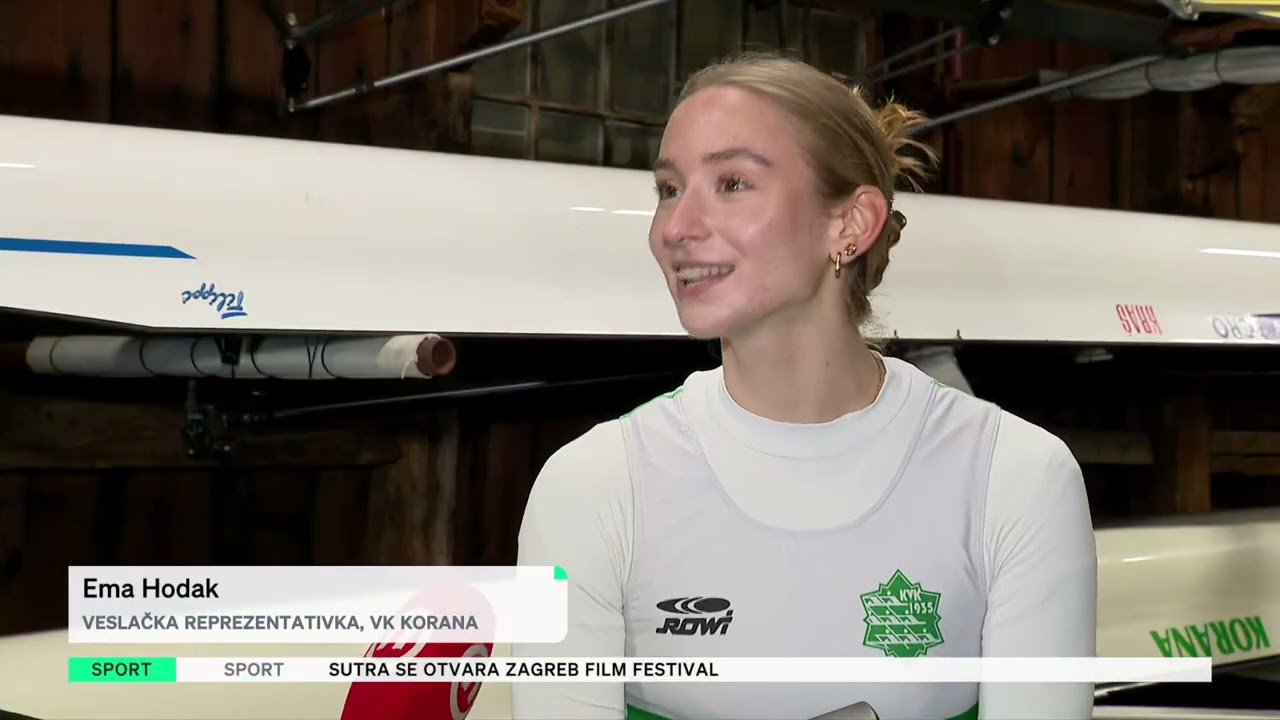 Nova TV: Ema Hodak, veslačka nada iz Karlovca