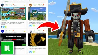 How To Download Addons From MCPEDL! - Minecraft Bedrock