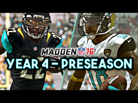 Madden 16 Jaguars Connected Franchise Year 4 - Preseason Highlights & Standouts Ep.65