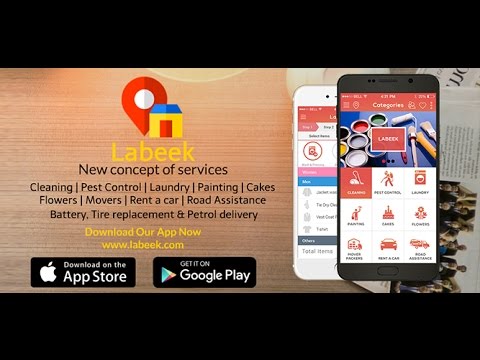Labeek home service on demand Video