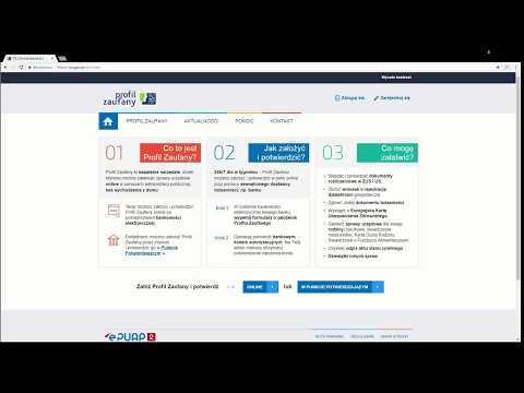 LSI2014 - 1. Rejestracja na portalu PZ GOV PL i uzyskanie Profilu Zaufanego