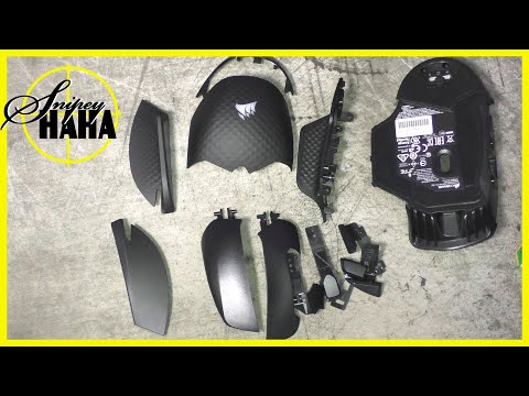Corsair Dark Core RGB Pro Full Disassembly + Reassembly Assembly - gaming mouse