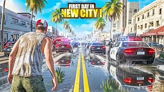 FRIST DAY IN NEW GANGSTER CITY | GRAND   MOBILE RP GAMEPLAY #1