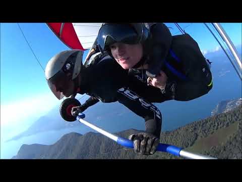 Christian Ciech volo biposto deltaplano