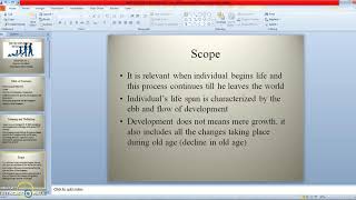 Chapter-1 Developmental Psychology
