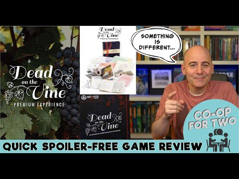 Hunt-a-Killer's Dead on the Vine - Cold Case Game - Spoiler free Review