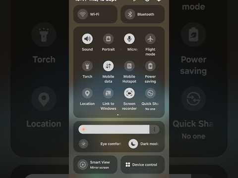 Change Accent Colour | Notification Bar Colour Change | Samsung phone#tech #shorts
