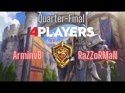 WC3 - 4Players Cup Gold #36 - RaZZoRMaN vs. ArminvB