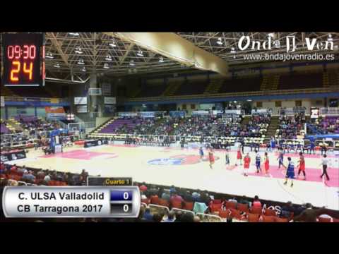 Comercial ULSA CBC Valladolid 81 - 63 CB Tarragona 2017, J23 LEB PLATA 2016-17 (03-marzo-2017)