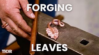 How to Forge a Copper Leaf 🍂