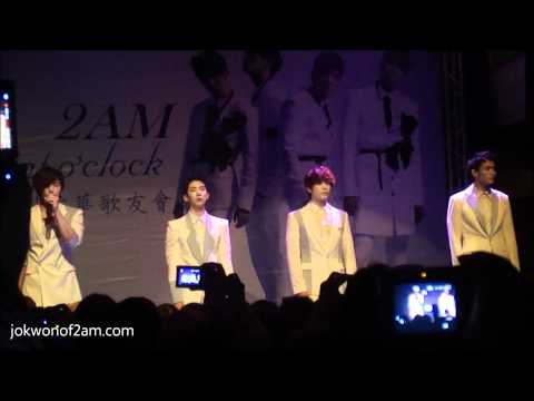 [Fancam]110603 2AM in Taiwan訪華歌友會-這首歌이노래