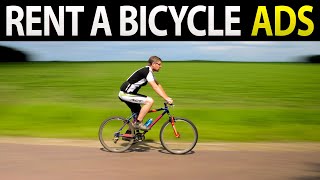 This Summer Rent A Bicycle Commercial Ads