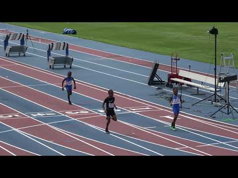 Boys 100m Dash 9-10 Year Old Heat 8 - 44th Annual Northwest Track and Field Classic 2019