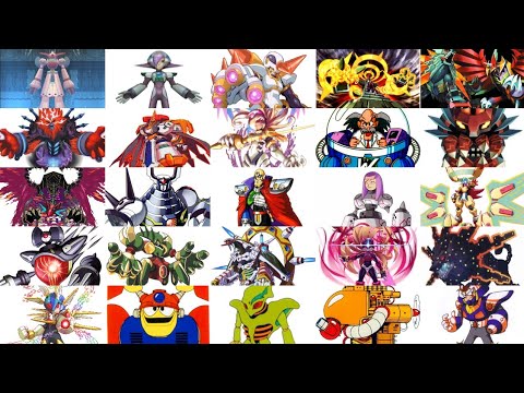 Mega Man - All Final Boss Themes (1987-2017)
