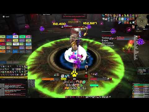 Throne of Thunder 25m H Feral PoV - Mistblade /Stormforge 5.4.8 Full Clear