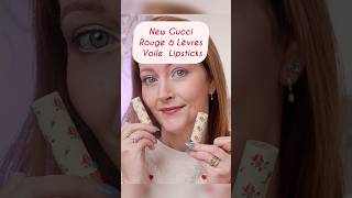 Gucci Rouge à Lèvres Voile Lipsticks - Clara Chestnut & Marie Almond