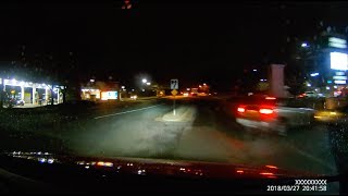 Dashcam: Near Miss - Car Cuts Out. Can&#39;t finish u-turn