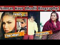 Simran Kaur Dhadli Biography Lifestyle Family Boyfriend Simran Kaur Dhadli