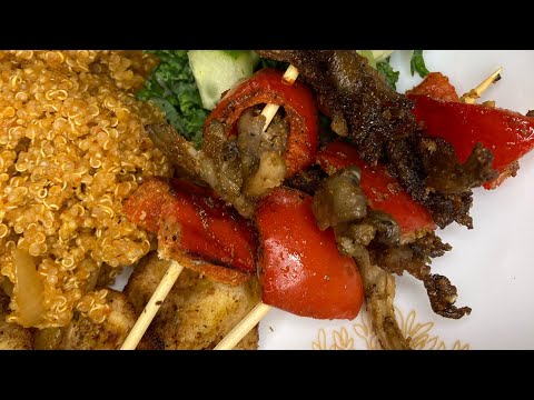 Alkaline Jollof Quinoa Using Dr.Sebi Approved Ingredients
