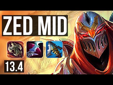 ZED vs JAYCE (MID) | 15/1/11, 2.2M mastery, 900+ games, Legendary | EUW Challenger | 13.4