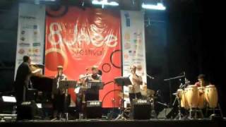 Paoli Mejias ensayando el tema cobilla con Danilo Perez sax solo  Rudresh Mahanthappa