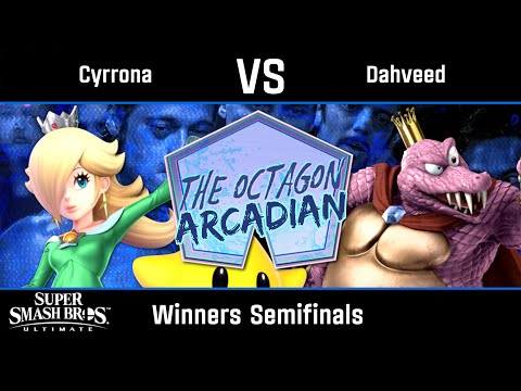 Cyrrona (Rosalina) vs Dahveed (King K. Rool) - Ultimate Winners Semifinals - Octagon Arcadian #6