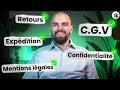 MENTIONS LÉGALES SHOPIFY GRATUITES 2025 En De 20 Min