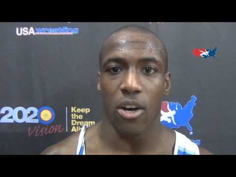 Caylor Williams 96 kg Challenge Tournament semi winner at 2013 World Team Trials