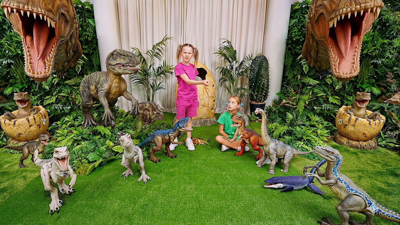 Dasha Used a Magic Wand… Now 8 Dinosaurs Are on the Loose!