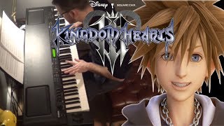 Kingdom Hearts III - Don&#39;t Think Twice / Chikai 誓い Piano Cover + Midi